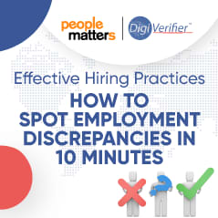 Effective Hiring Practices- Spotting employment discrepancies in 10 minutes