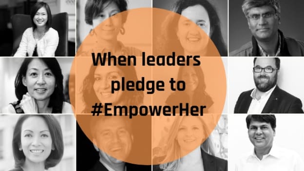 When leaders pledge to #EmpowerHer