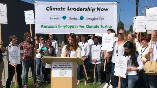 About 1,000 Amazon employees plan to walkout for ‘climate justice’