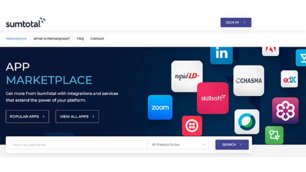 SumTotal launches a new App Marketplace to fulfill personalized learning needs