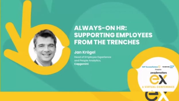 Supporting employees from the trenches: Capgemini&#039;s EX framework