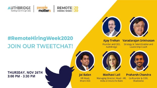 Tweetchat verdict: Remote Hiring Week 2020