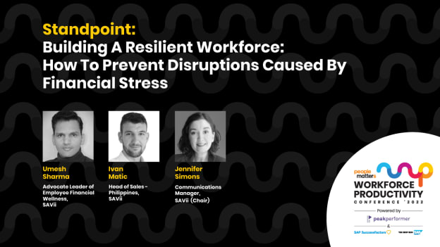 Building a resilient workforce: How to prevent disruptions caused by financial stress