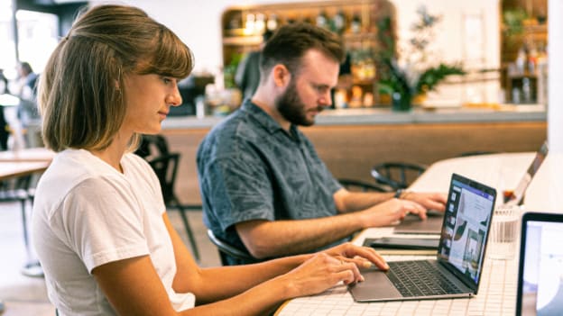 Over half of female office workers say hybrid working aided their career progression Over half of female office workers say hybrid working aided their career progression