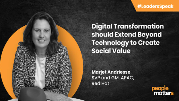 Embrace collaboration and  transparency to make your people agile and engaged: Red Hat&#039;s Marjet Andriesse