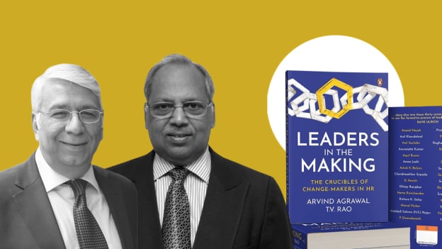 Dr Arvind Agrawal and TV Rao&#039;s &#039;The Crucibles of Change makers in HR&#039;: A journey to authentic leadership