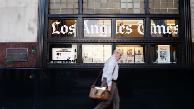 Los Angeles Times announces layoffs: 74 newsroom jobs to be cut due to advertising declines