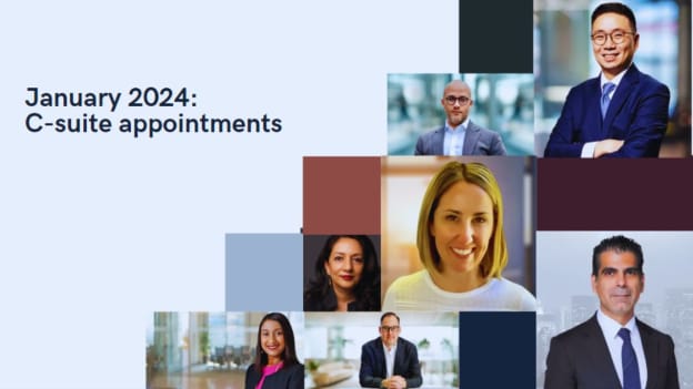 January 2024 C-suite appointments: A recap of key leadership changes in the world of work