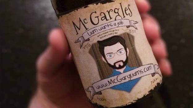 How a beer bottle got him the dream job