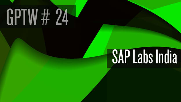 #24 SAP Labs India: By the people, for the people