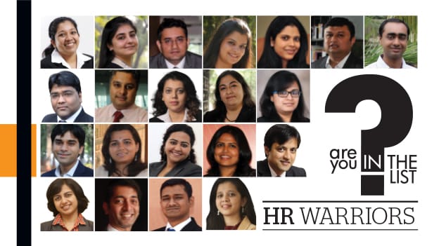 HR warriors - The winners of Are You in The List 2013