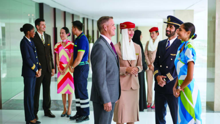 Emirates to pay nearly 40% of their annual basic salary as bonus to eligible employees? Annual report