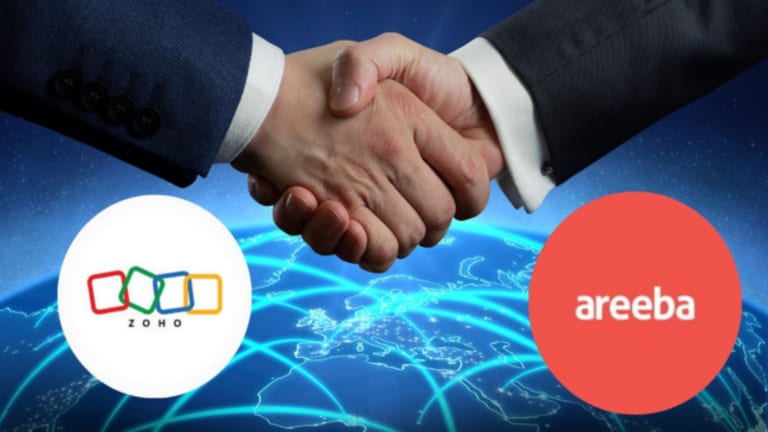 Zoho announces partnership with areeba; signs USD 5 million deal