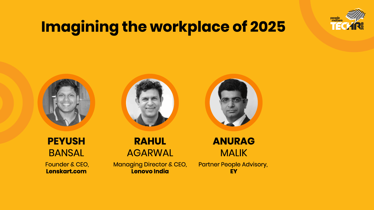 Video Imagining the workplace of 2025 TechHR 2019 — People Matters