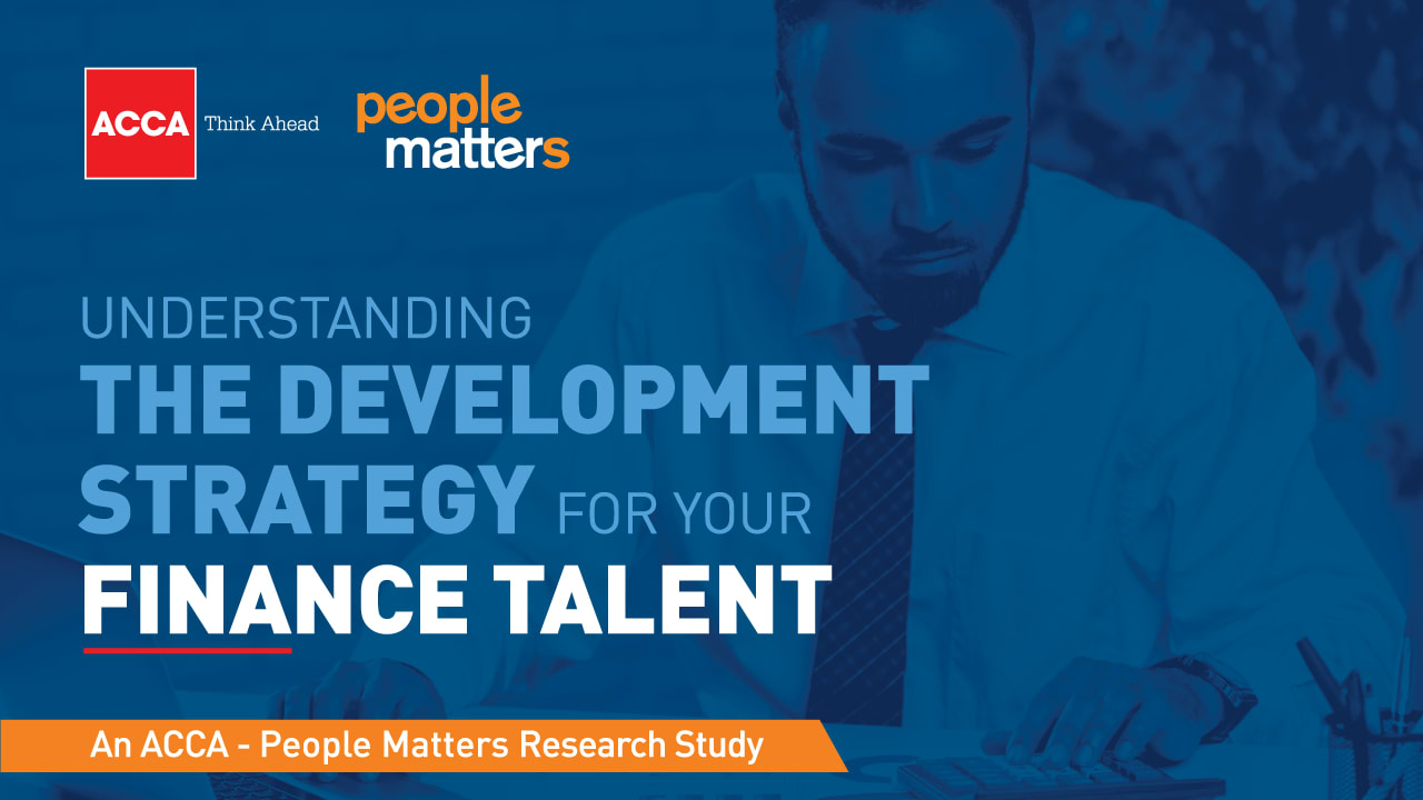 Research Understand the development strategy for your finance talent
