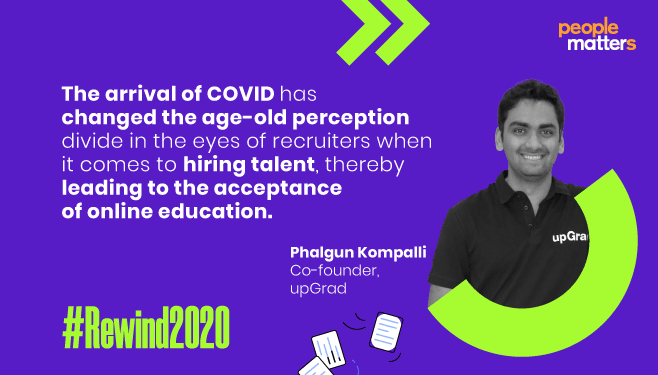 We aim to build a world-class experience for learners: upGrad's Co-founder, Phalgun Kompalli