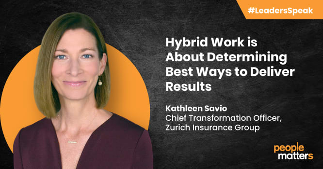 Zurich’s Kathleen Savio on new era of working