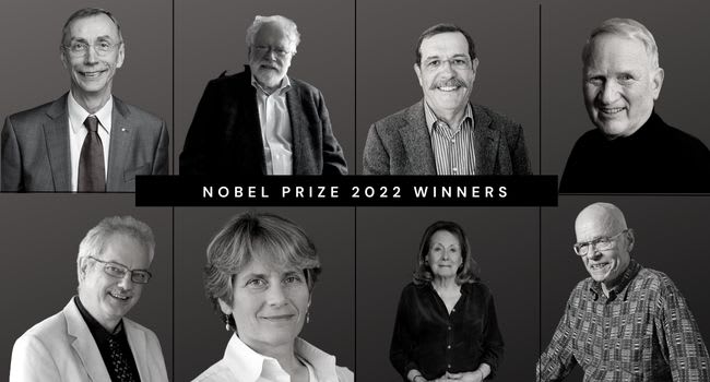 A glimpse at Nobel Prize 2022 winners