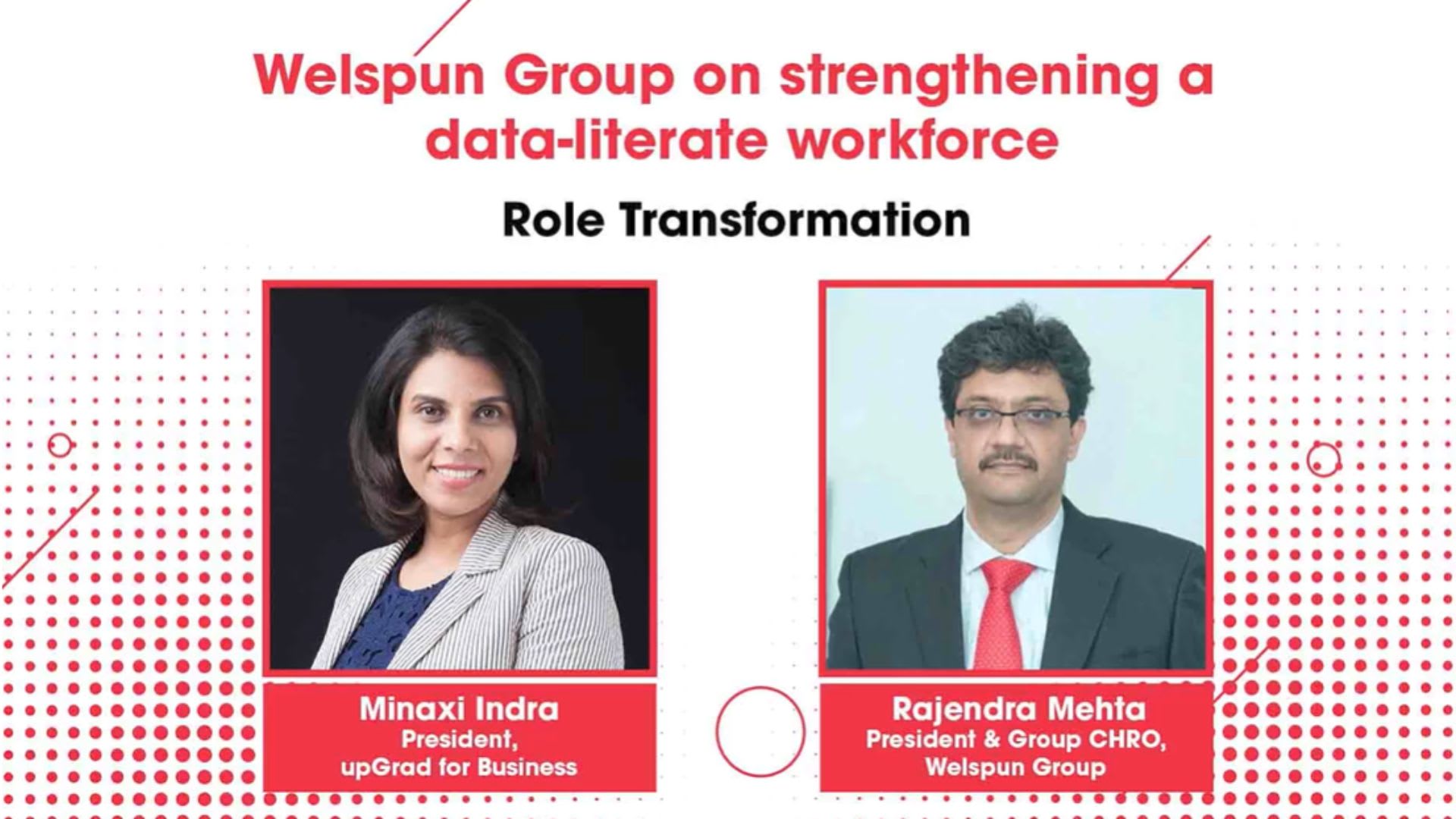 Video Welspun Group on strengthening a dataliterate workforce