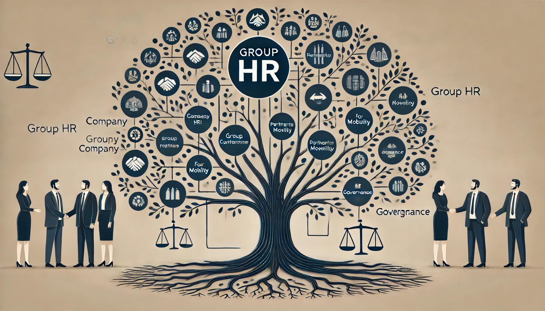 The competitive advantage of group HR