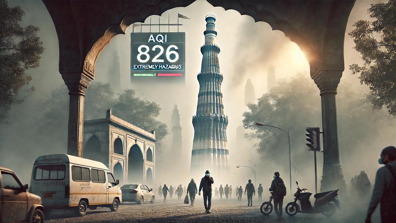 Toxic skies force Delhi to embrace work-from-home