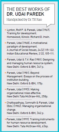 The best works of Dr. Udai Pareek