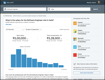 linkedin salary