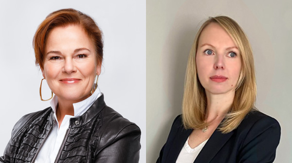 Sabine Riedel, Management Board, OTRS & Kathrin Triebel, HR Director, OTRS