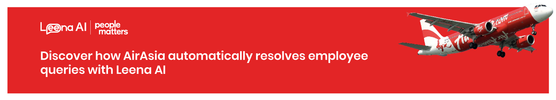 Discover how AirAsia automatically resolves employee queries with Leena AI