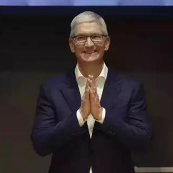 Apple CEO Tim Cook's 40 per cent pay cut.