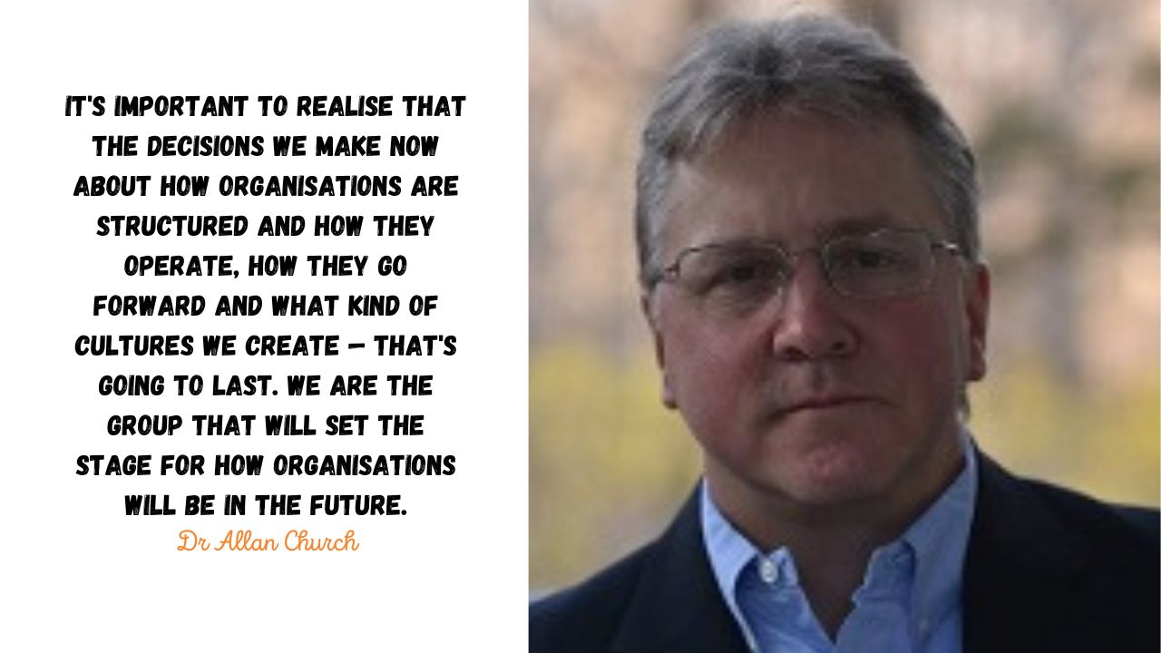 Building the future generations, why we need more forward thinkers in the world, Dr Allan Church