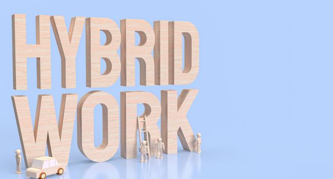 Hybrid work model