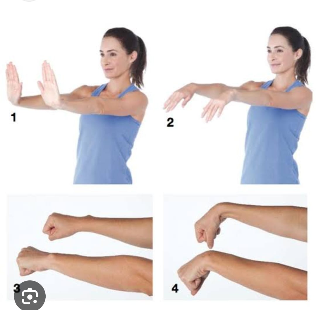 Finger stretching