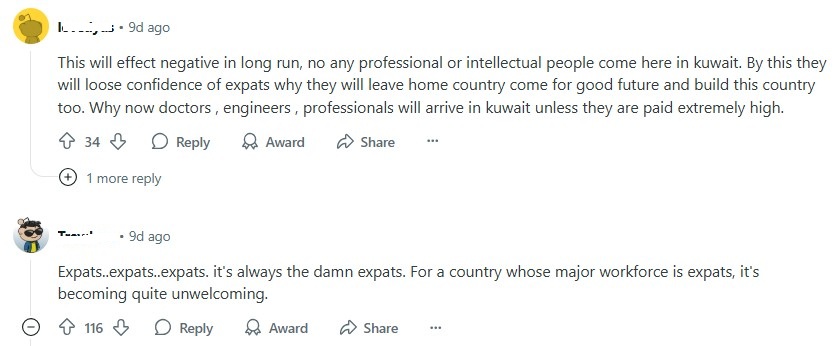 KUWAIT WORKER EXIT PERMIT