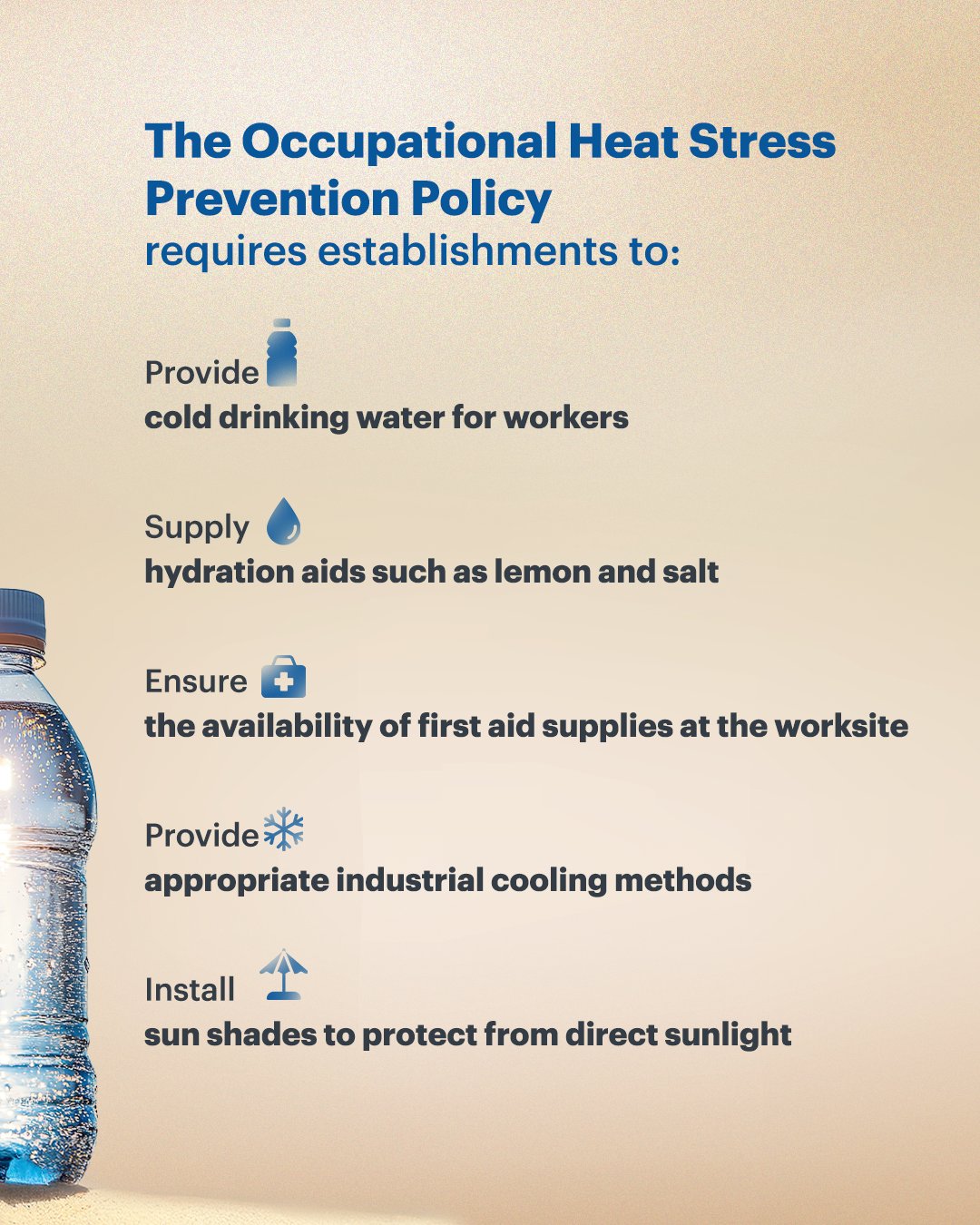 MoHRE mandates heat protection guidelines 2025