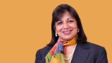 Kiran Mazumdar Shaw back on the Infosys board with 92.2% votes in her favor