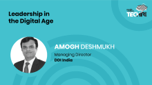 Leadership in the Digital Age with Amogh Deshmukh, MD, DDI India