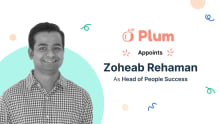 Plum appoints Zoheab Rehaman as the Head of People Success