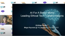 An AI revolution is underway, predicts Kirthiga Reddy