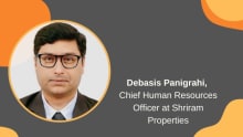 Shriram Properties appoints Emami Realty’s Head HR  Debasis Panigrahi as CHRO