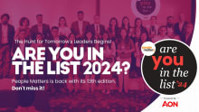 The quest begins for future-forward HR leader with People Matters Are You In The List 2024