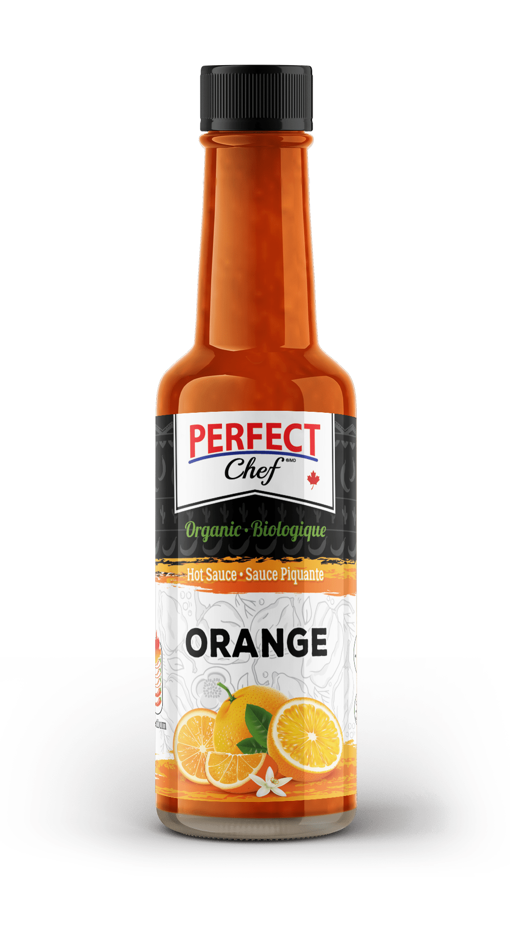 Orange Hot Sauce bottle