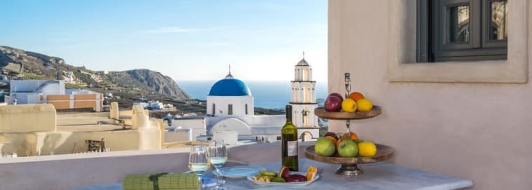 SANTORIN | Pyrgos - Kastro Mansion Santorini à partir de 399 € / personne