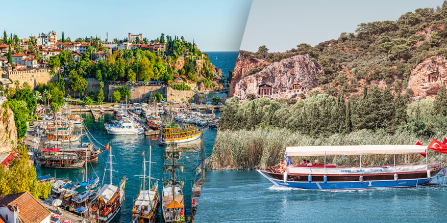 ANTALYA ET SA RÉGION | Antalya City - Croisière en goélette depuis Kemer 3*