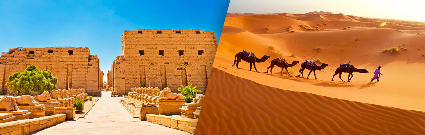 Combiné Le Caire, Louxor & Hurghada - Visites Incluses 5*