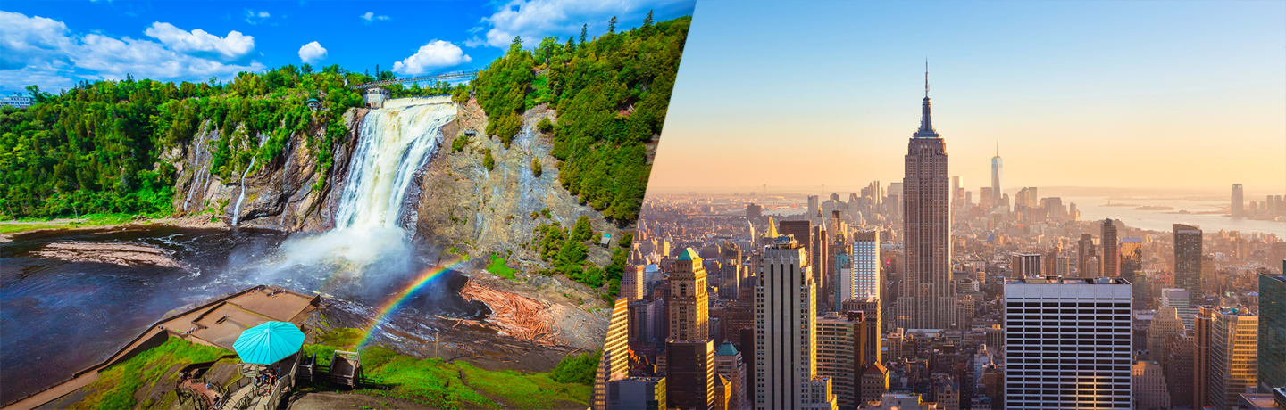 Le Nord Est Américain : De Montréal À New York 2*