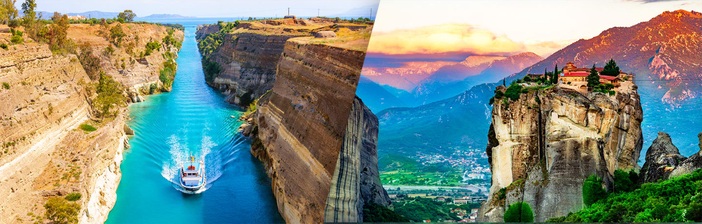 Combiné Météores, Acropole Et Péloponnèse En 4* 4*