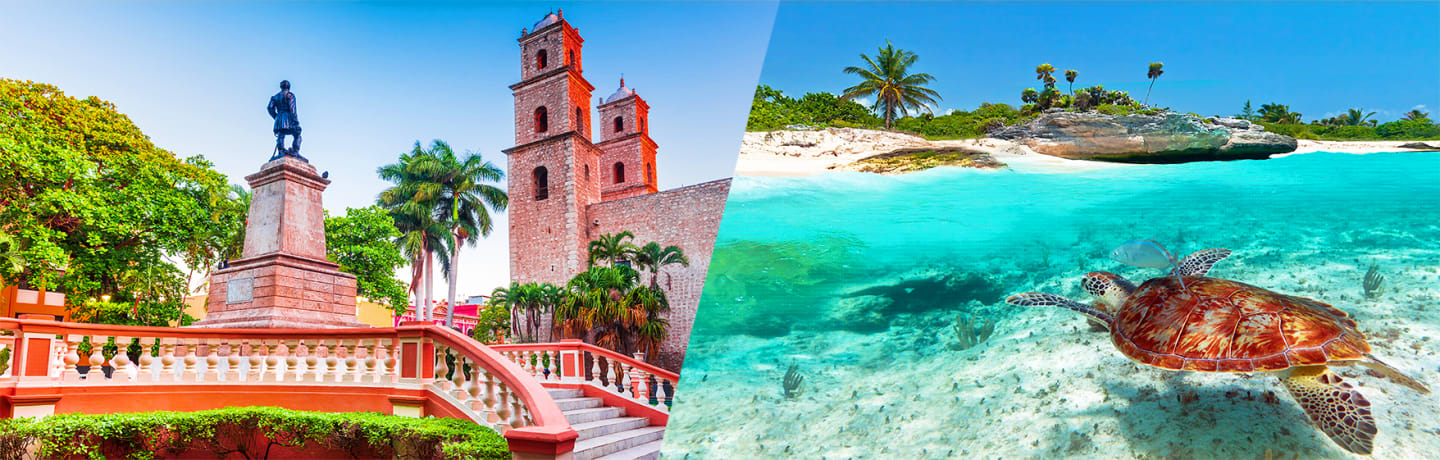 Le Yucatan En Train Avec Extension Balnéaire À Playa Del Carmen 4*
