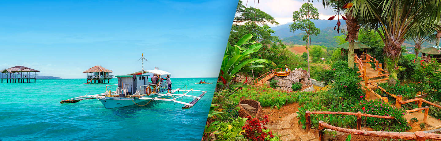 Dans L'archipel Des Visayas En Liberté