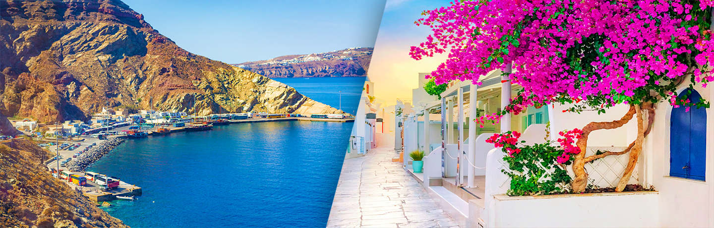 Combiné Athènes, Santorin & Sifnos 3*